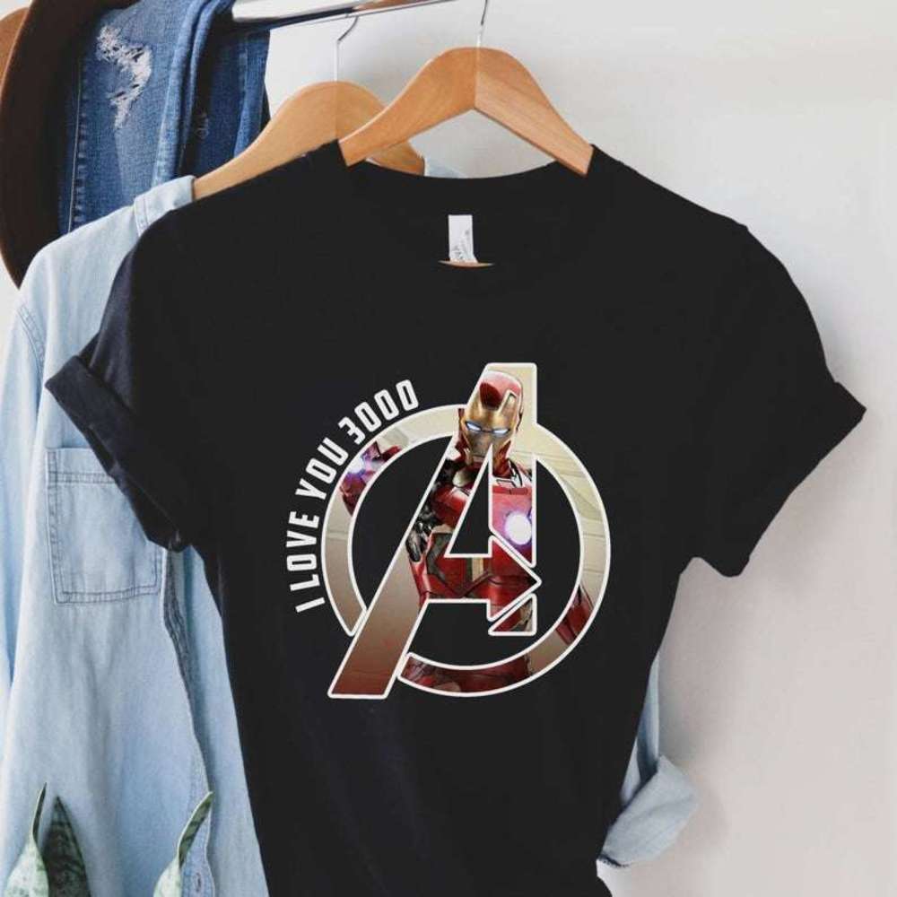 Avengers I Love You 3000 Marvel Fan Graphic Unisex T-Shirt